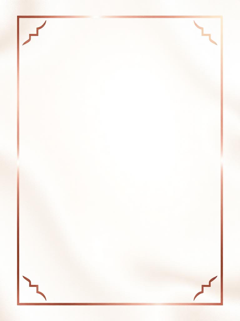 Champagne Silk invitation template