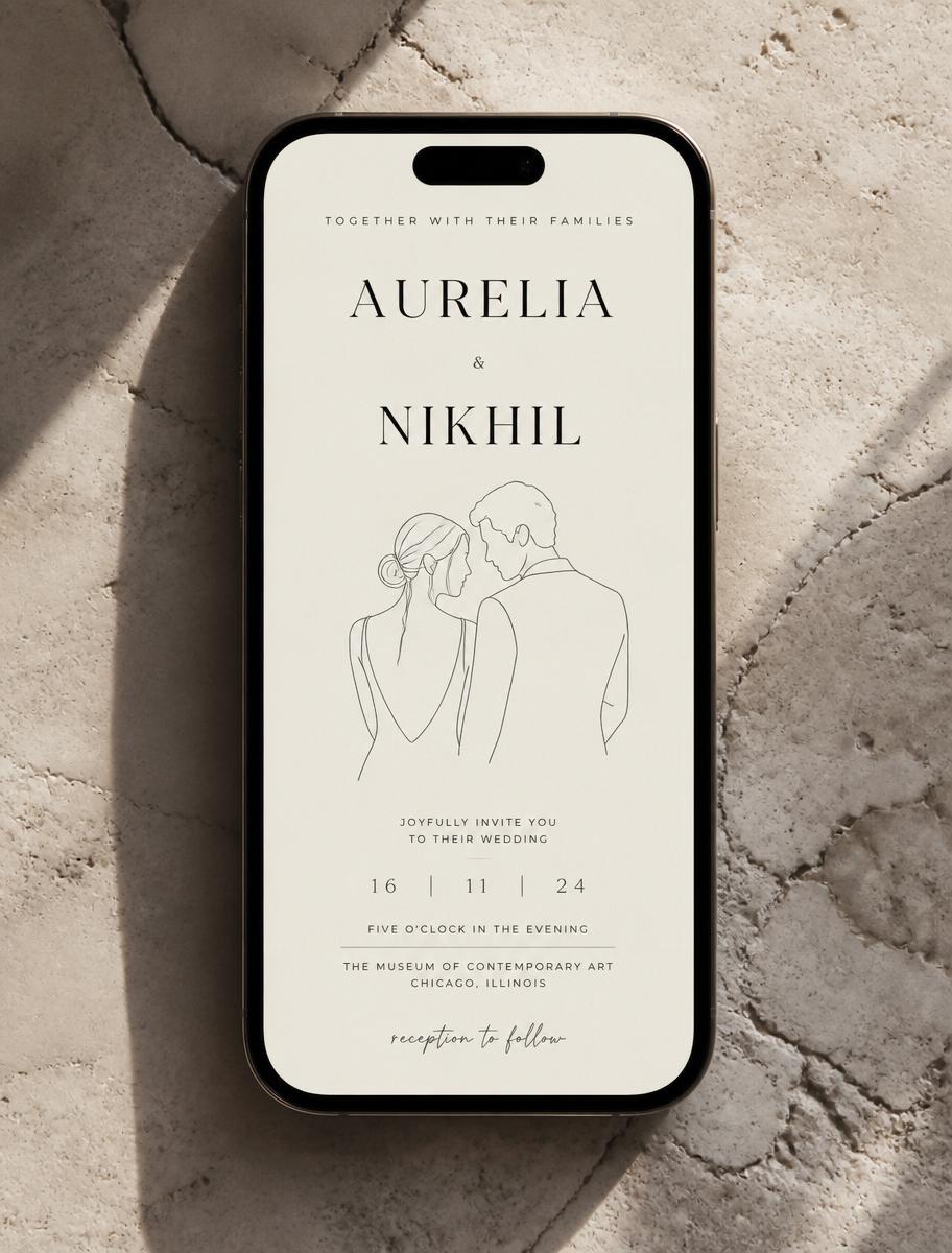 Aurelia invitation template